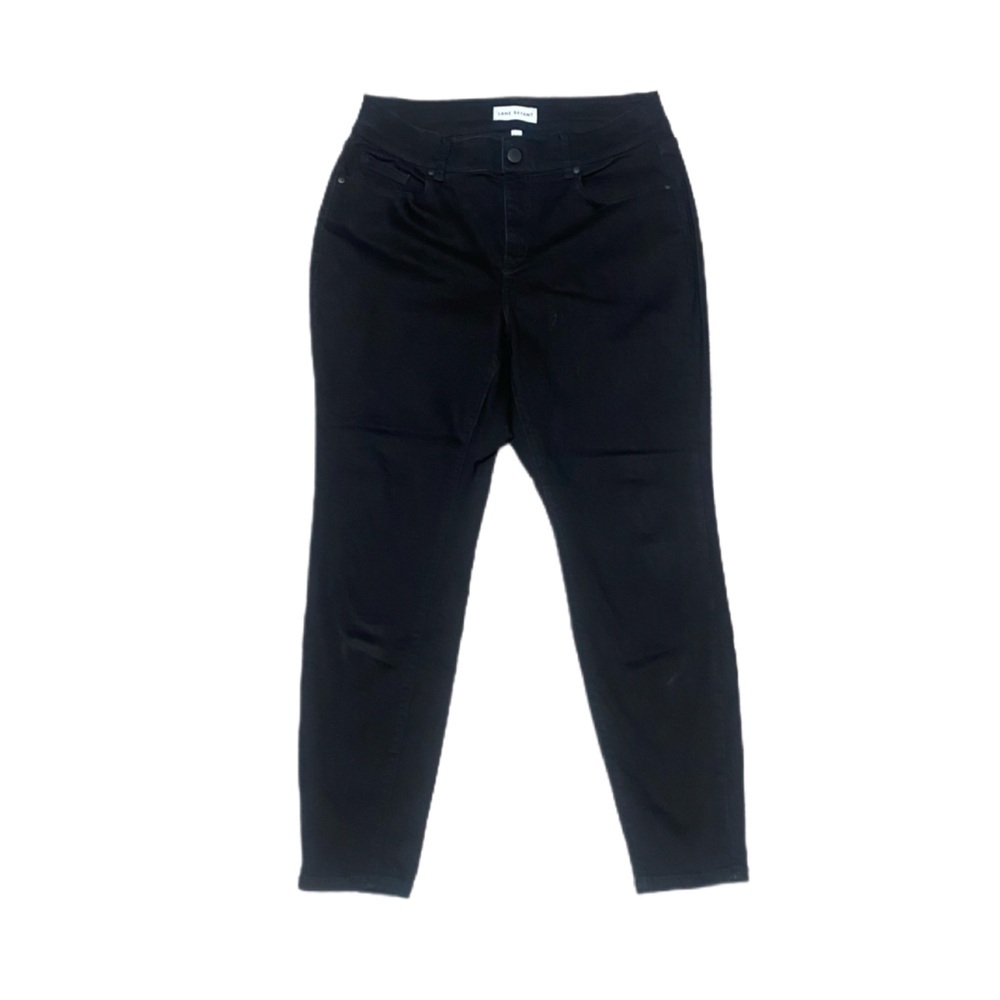 Lane Bryant Women’s Black Flex Magic Waistband Curvy Fit High Rise Jeans Sz 14
